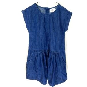 Hanna Andersson Girls Denim Dress